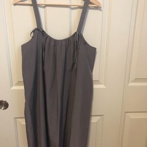 GAP Silk Tank Dress w/ Pockets Size L